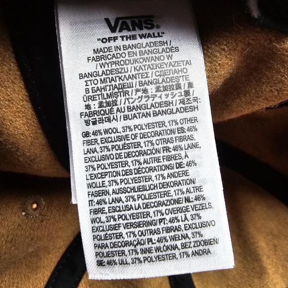 Vans Clark Vintage Unstructured Hat - Picture 4 of 7